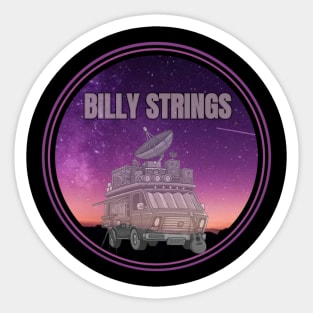 Billy stringsusnset Sticker